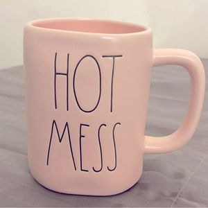 *Brand New! Rae Dunn Hot Mess Pink Mug